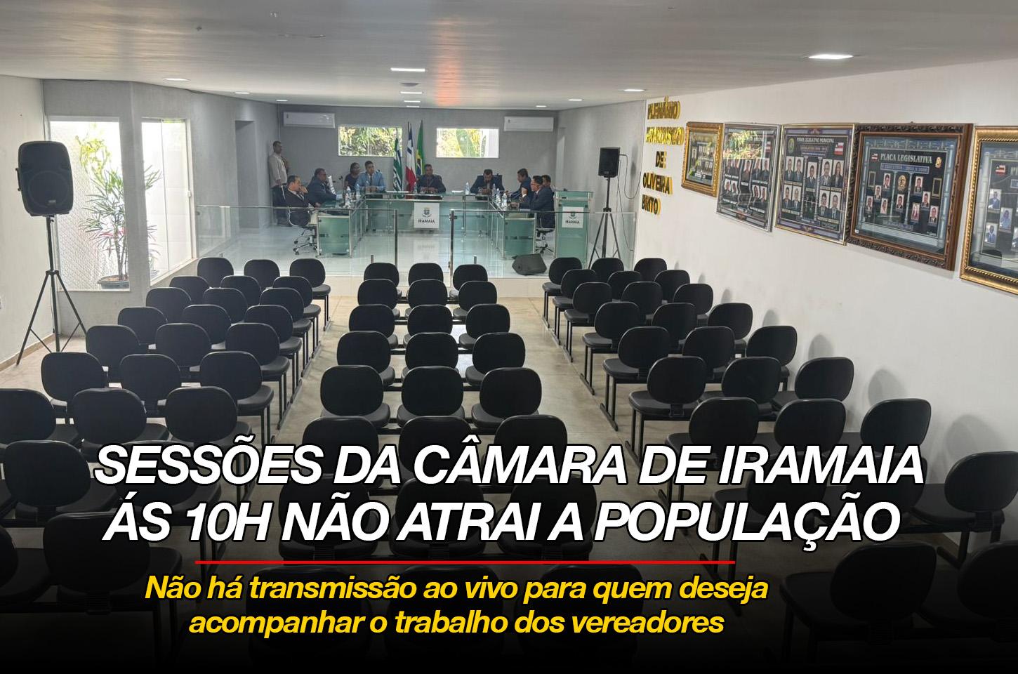 QUEM FISCALIZA A CÂMARA DE IRAMAIA?