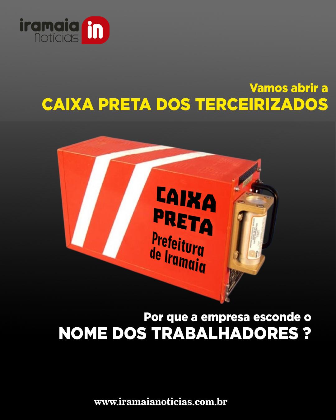 TERCEIRIZADOS DA PREFEITURA DE IRAMAIA: O QUE A EMPRESA ESCONDE? IRAMAIA NOTÍCIAS REVELA